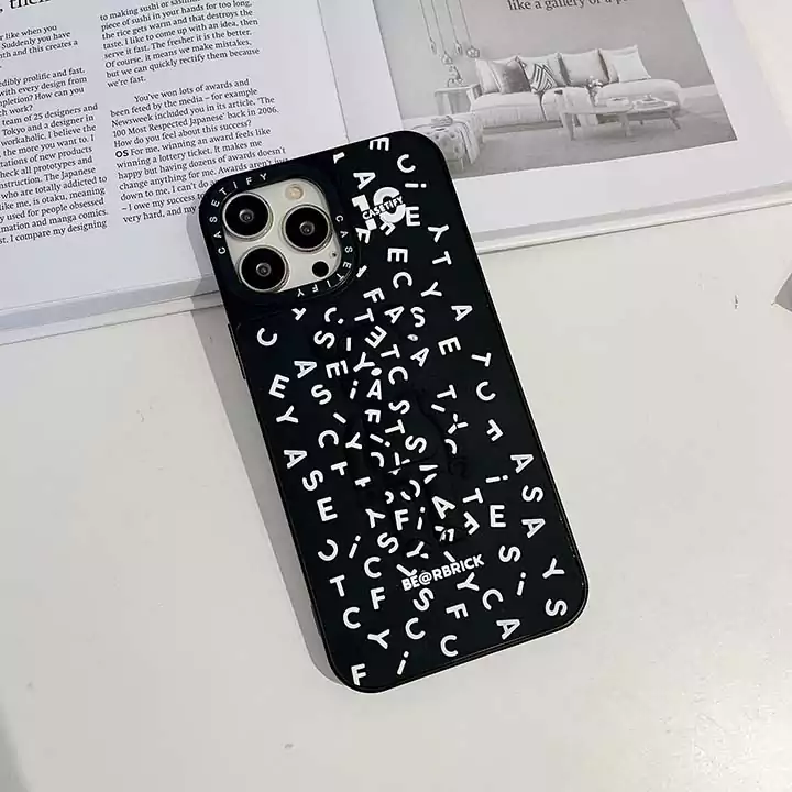 ベアブリック風アウトドア高校生軽量iphone17promaxケースブランドbearbrickスマホケース