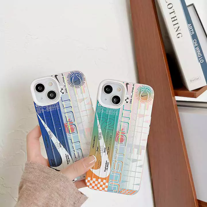 iphone14 ケース オフホワイト スマホケース ハイブランド かっこいい レディース 軽量