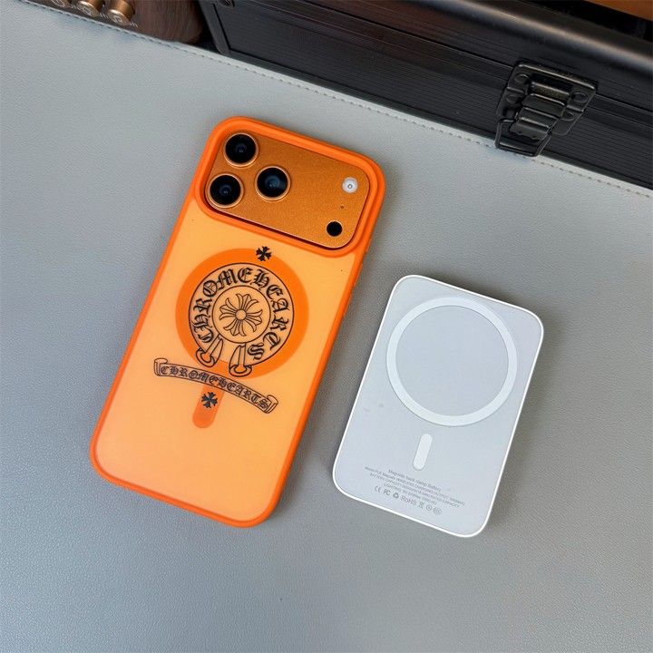 ストリートカップル軽量クロームハーツ風iphone16ケースブランドCHスマホケース