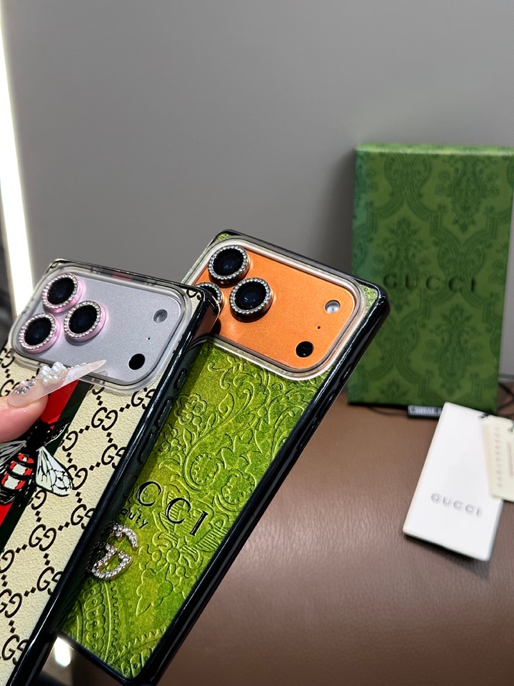 グッチ風アウトドア高校生軽量iphone17promaxケースブランドGUCCIスマホケース