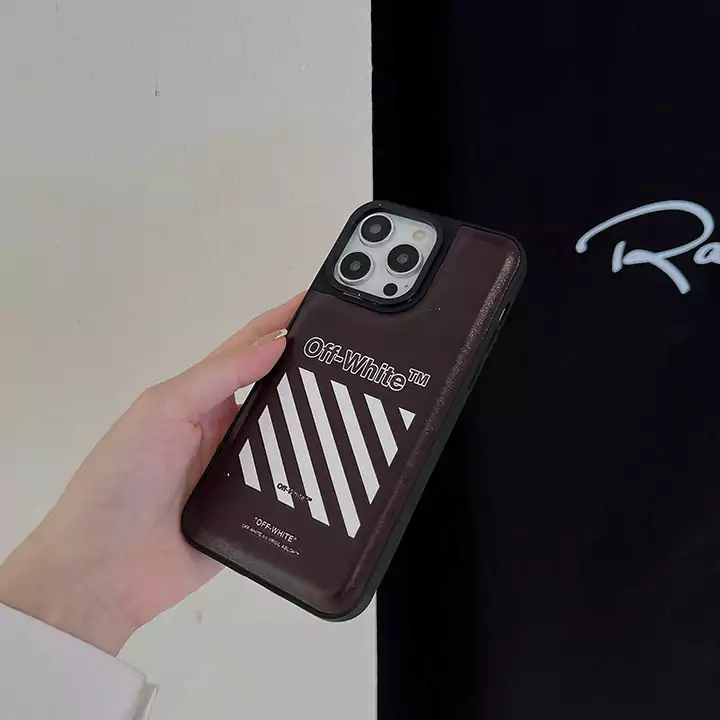 iphone15 pro 保護ケース オフホワイト ブランド かわいい メンズ 薄型