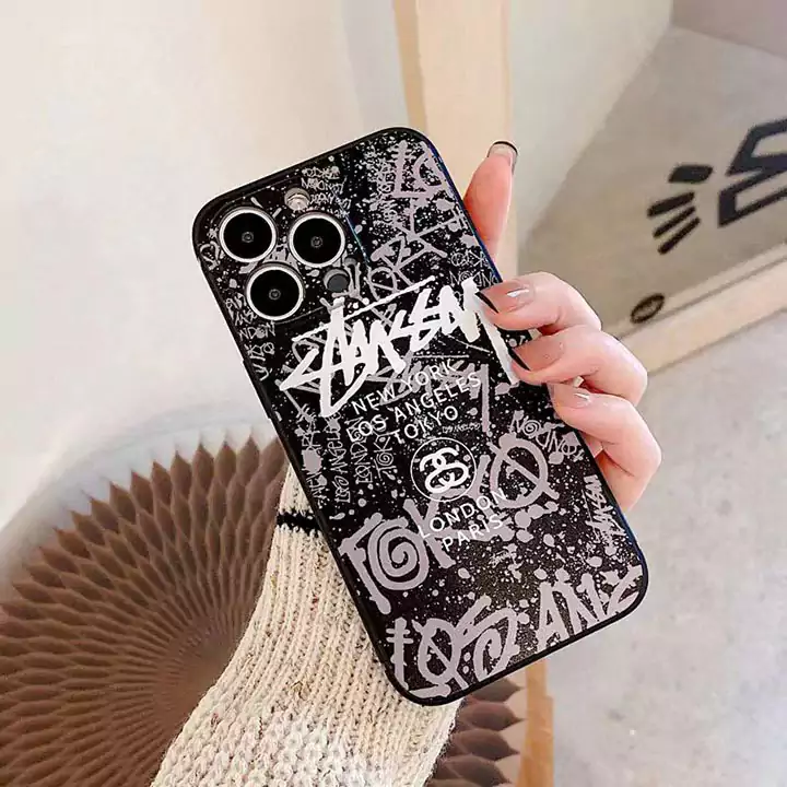 iphone18 pro max ステューシー ブランド スマホケース かっこいい レディース 軽量