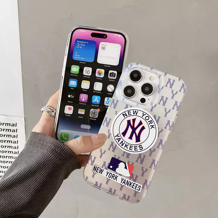 シンプル大人防塵MLB風iphone17proケースブランドスマホケース