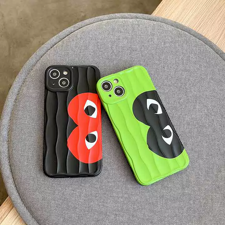 コムデギャルソン風ストリート芸能人覗き見防止iphone18ケースブランドCDGスマホケース