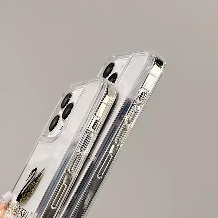 人気メンズ高級感スワロフスキー風iphone16proケースブランドSwarovskiスマホケース