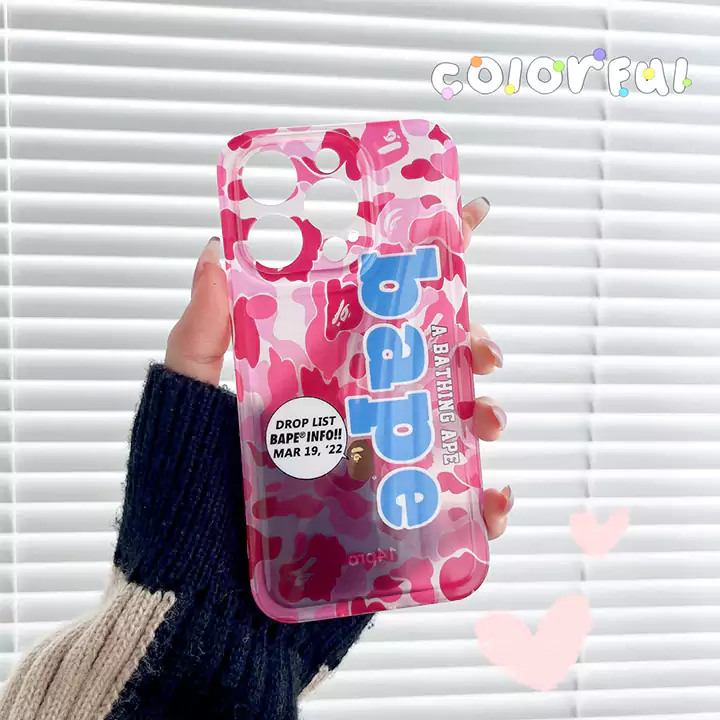 エイプ風おすすめ芸能人高品質iphone15ケースブランドBapeスマホケース