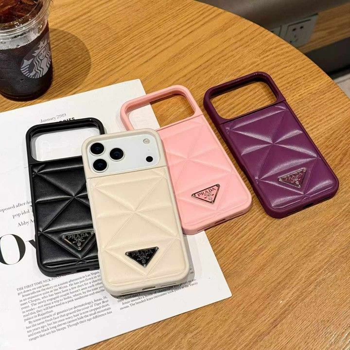 プラダ風ストリート芸能人覗き見防止iphone18ケースブランドPradaスマホケース