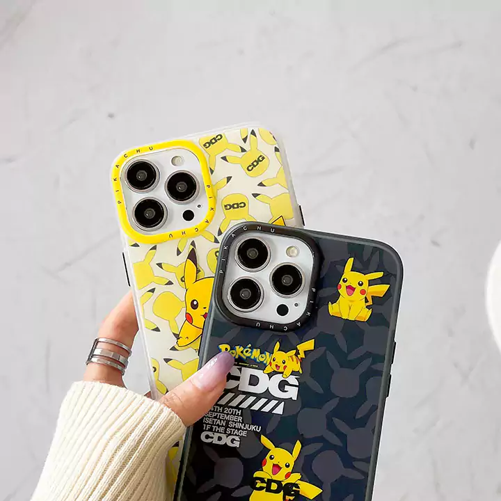 コムデギャルソン風かっこいいメンズ薄型iphone18proケースブランドCDGスマホケース