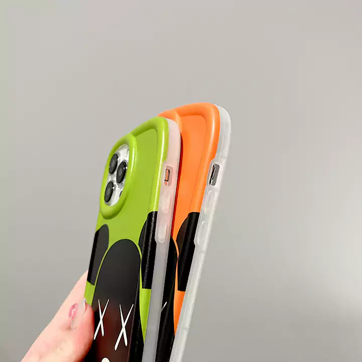 ベアブリック風面白い高校生傷防止iphone17promaxケースブランドbearbrickスマホケース