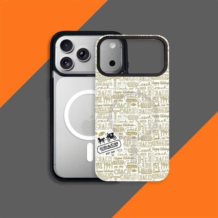 面白いカップル耐衝撃コーチ風iphone15ケースブランドCOACHスマホケース