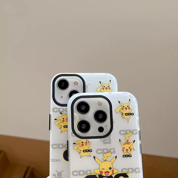 面白いカップル耐衝撃コムデギャルソン風iphone16ケースブランドCDGスマホケース