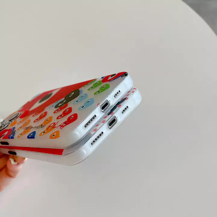 コムデギャルソン風おしゃれ芸能人衝撃吸収iphone15ケースブランドCDGスマホケース