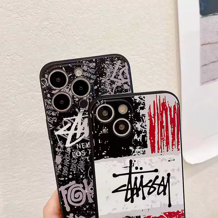 iphone17 pro max ステューシー ブランド スマホケース 人気 カップル 画面保護