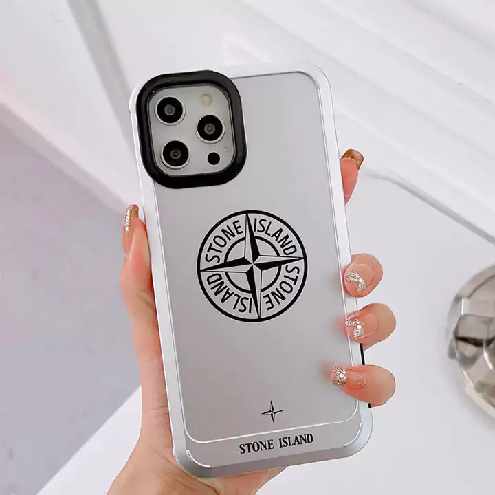 シンプル大人防塵ストーンアイランド風iphone17proケースブランドstoneislandスマホケース