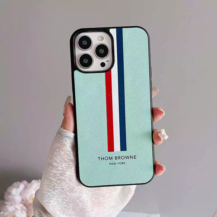 ThomBrowne風おしゃれ芸能人衝撃吸収iphone15ケースブランドスマホケース