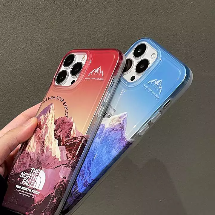 ザ・ノース・フェイス iphone17 pro max 保護ケース ハイブランド 人気 カップル 画面保護
