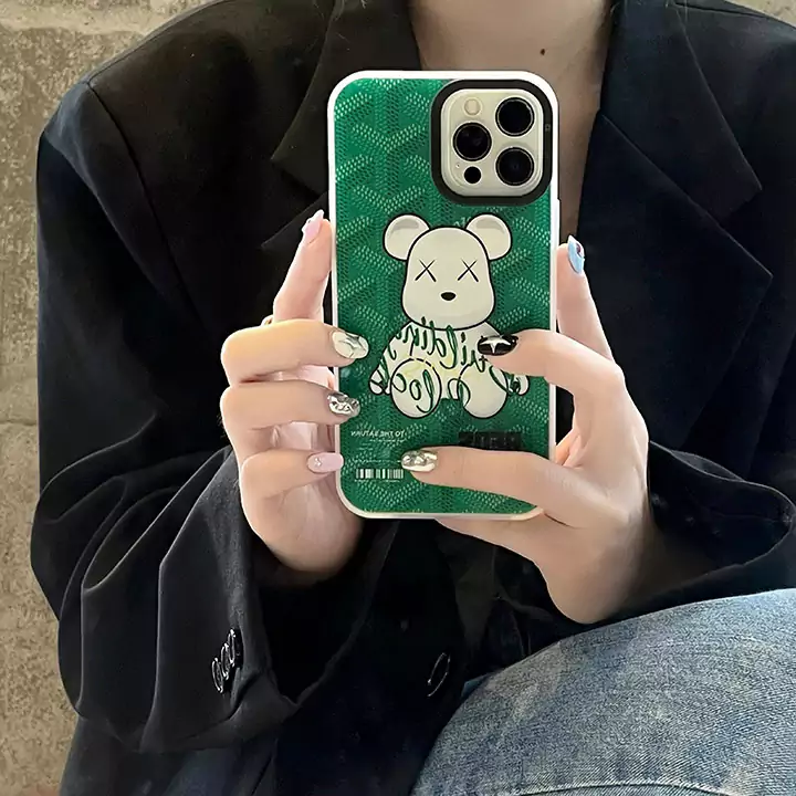 かわいいレディースキラキラゴヤール風iphone18proケースブランドgoyardスマホケース