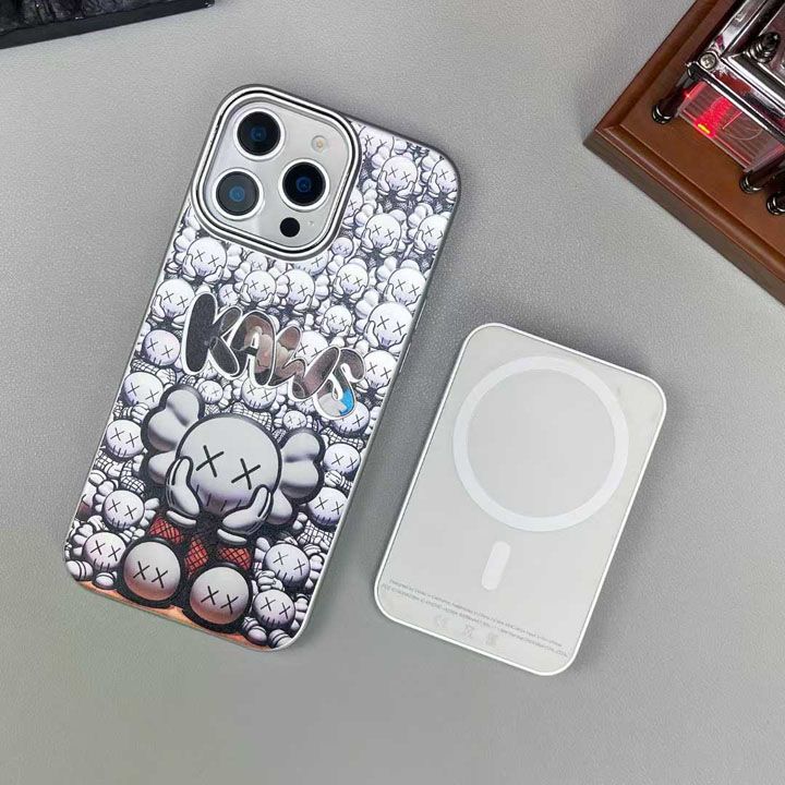 カウズ風面白い高校生傷防止iphone18proケースブランドkawsスマホケース