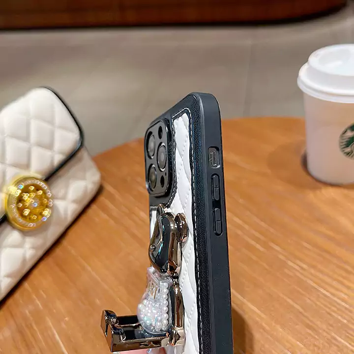 ベアブリック風おしゃれ芸能人衝撃吸収iphone15ケースブランドbearbrickスマホケース