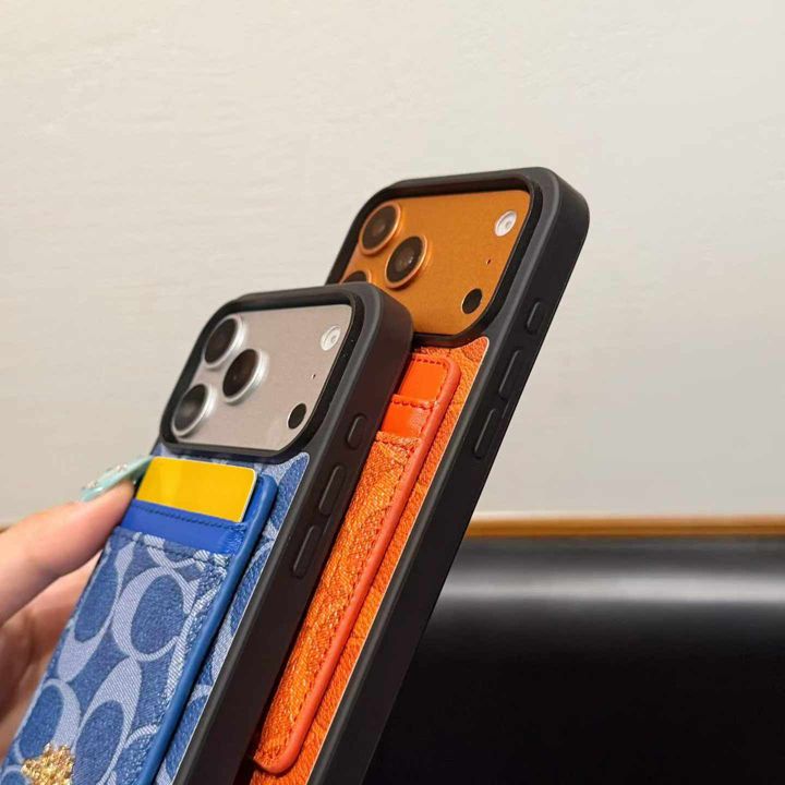 面白いカップル耐衝撃コーチ風iphone16ケースブランドcoachスマホケース