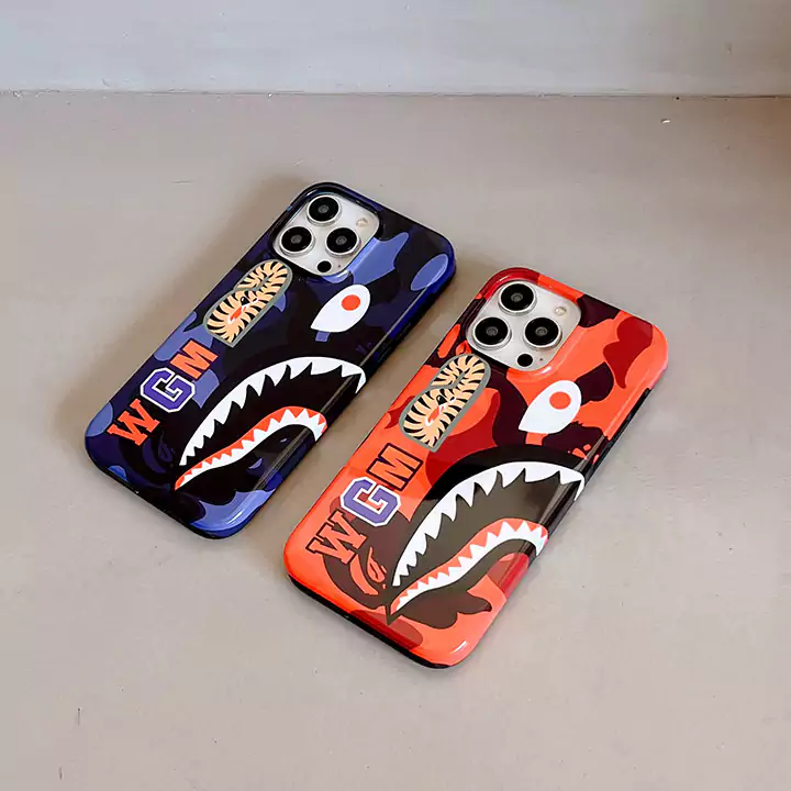エイプ風アウトドア芸能人耐衝撃iphone18ケースブランドBapeスマホケース