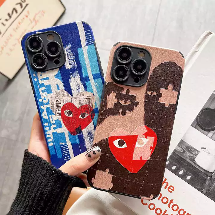 コムデギャルソン風ストリート芸能人覗き見防止iphone18ケースブランドCDGスマホケース