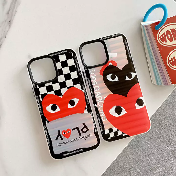 コムデギャルソン風ストリート芸能人覗き見防止iphone18ケースブランドCDGスマホケース