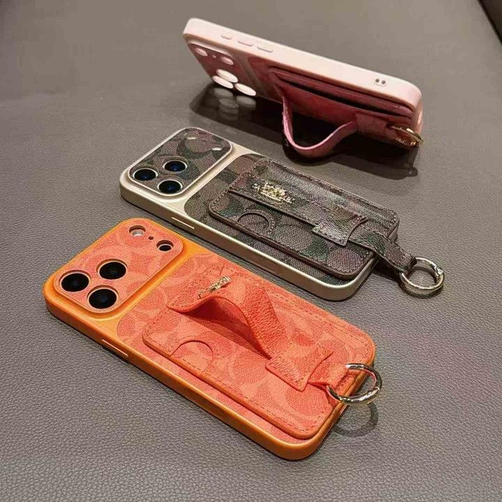 かわいいレディースキラキラコーチ風iphone17ケースブランドcoachスマホケース