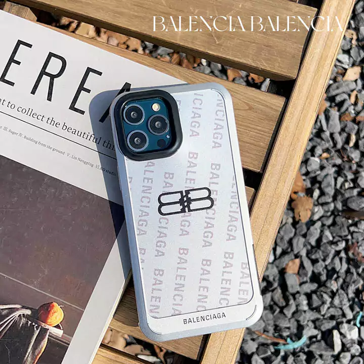 バレンシアガ風かっこいいメンズ薄型iphone18proケースブランドBalenciagaスマホケース