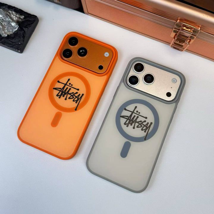 ステューシー風おすすめ芸能人高品質iphone15ケースブランドstussyスマホケース