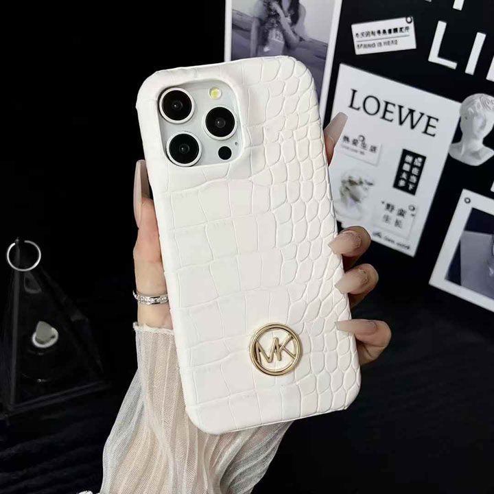 かっこいいメンズ最強マイケルコース風iphone17proケースブランドMKスマホケース