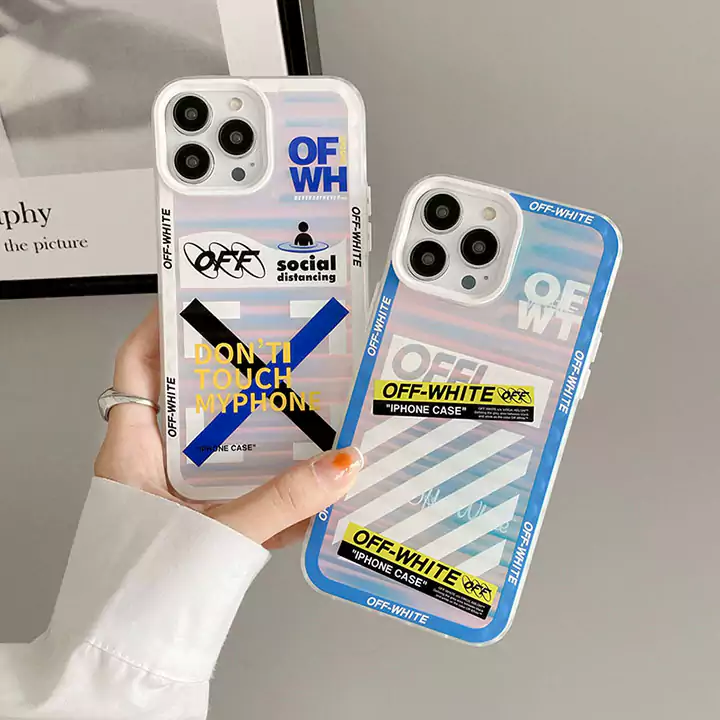 iphone14 カバー オフホワイト ブランド おしゃれ 芸能人 耐衝撃