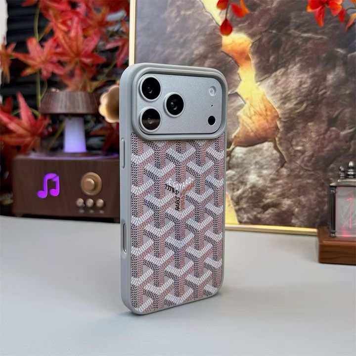 ゴヤール風面白い高校生傷防止iphone16ケースブランドgoyardスマホケース