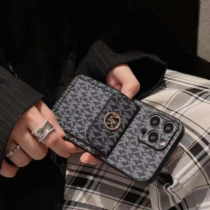 アウトドアカップル黄ばみ防止マイケルコース風iphone18ケースブランドMKスマホケース