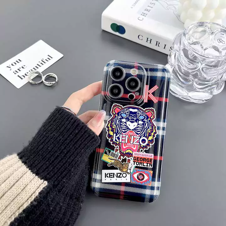 かわいいレディースキラキラケンゾー風iphone18proケースブランドKenzoスマホケース