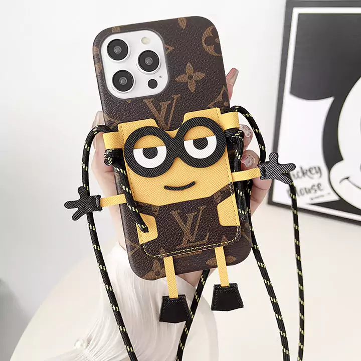 iphone16 ケース キャラクター ルイヴィトン ハイブランド かわいい カップル 画面保護