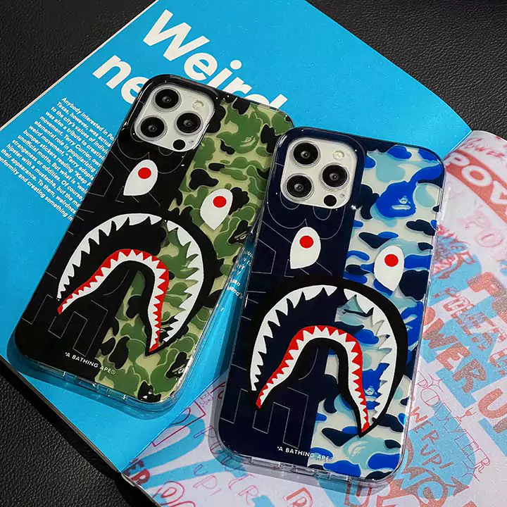 エイプ風アウトドア芸能人耐衝撃iphone18ケースブランドBapeスマホケース