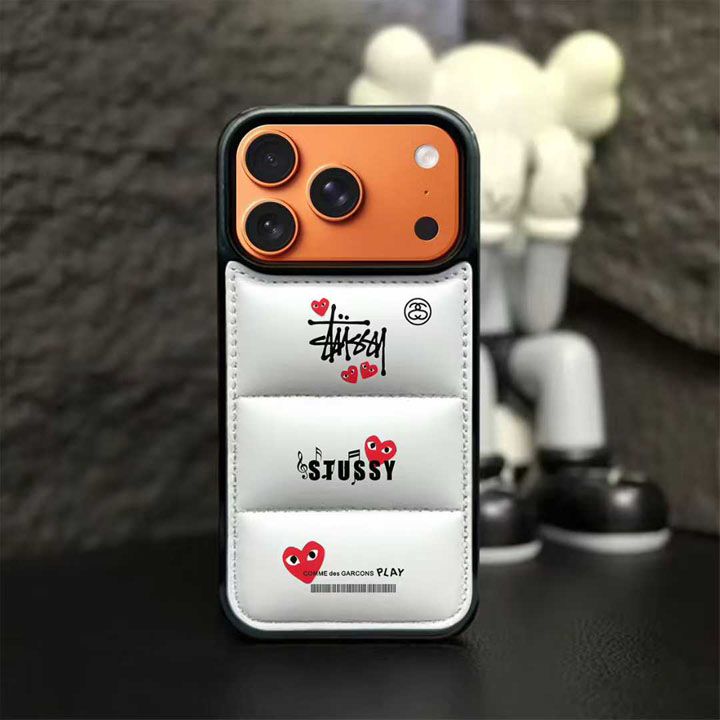 人気メンズ限定ステューシー風iphone16proケースブランドstussyスマホケース