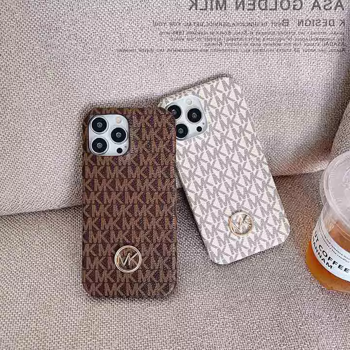 マイケルコース風かっこいいメンズ薄型iphone17ケースブランドMKスマホケース
