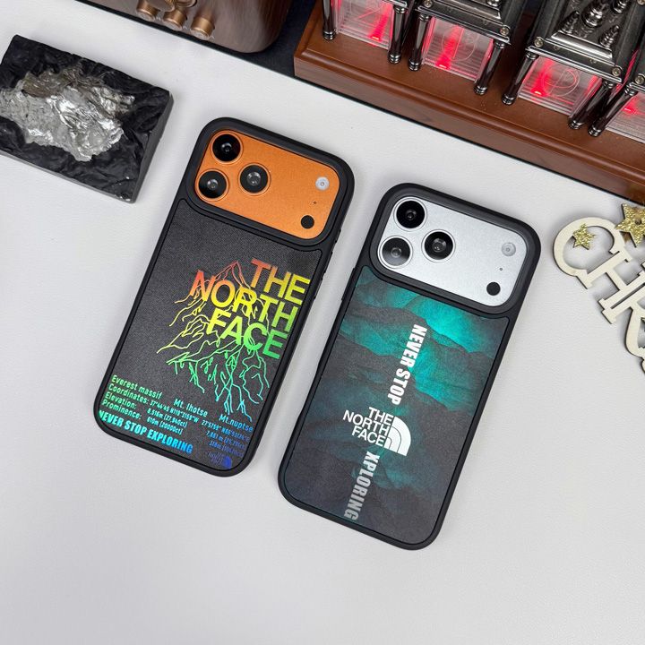 iphone18 pro ケース The North Face風 シンプル おしゃれ