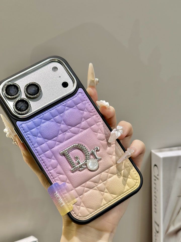 人気メンズ高級感ディオール風iphone16proケースブランドDIORスマホケース