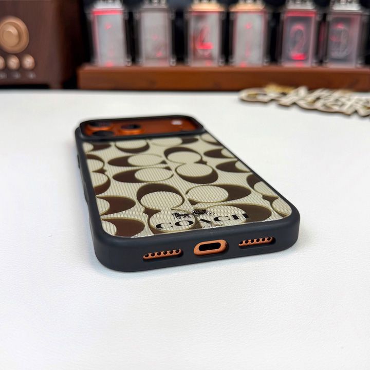 iphone15 pro max ケース Coach風 かわいい 面白い