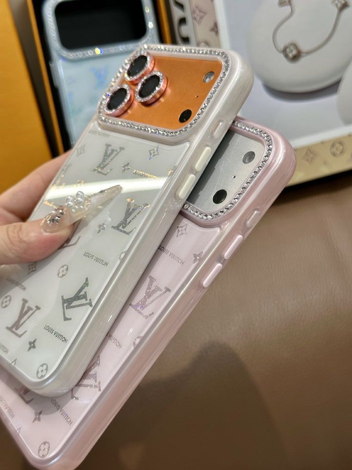人気メンズ高級感ルイヴィトン風iphone16proケースブランドLVスマホケース