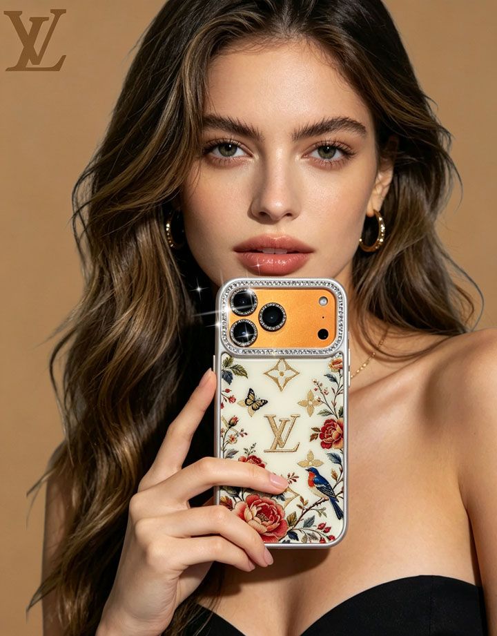 ルイヴィトン風ストリート芸能人覗き見防止iphone18ケースブランドLVスマホケース