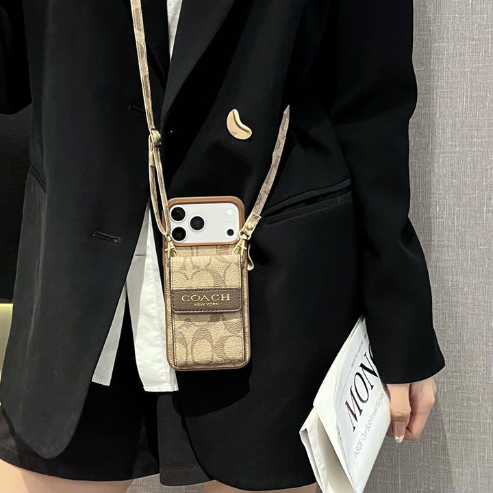 iphone18 pro ケース Coach風 安い おすすめ
