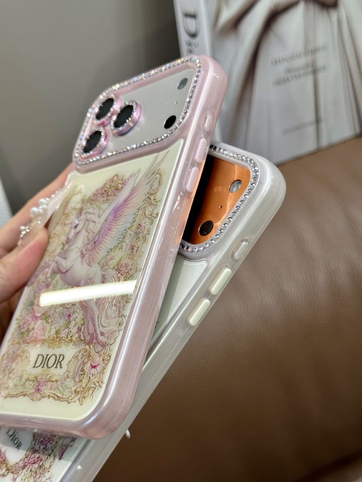 ディオール風安いレディース新作iphone16promaxケースブランドDIORスマホケース