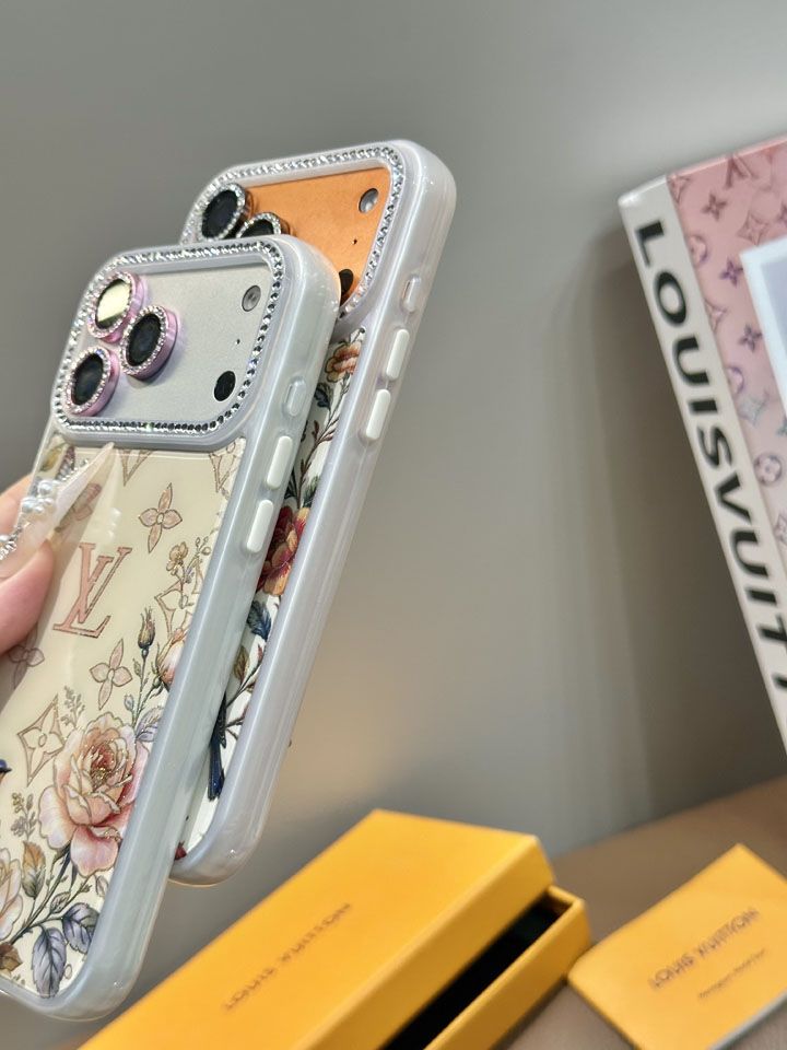 ルイヴィトン風安いレディース新作iphone16promaxケースブランドLVスマホケース