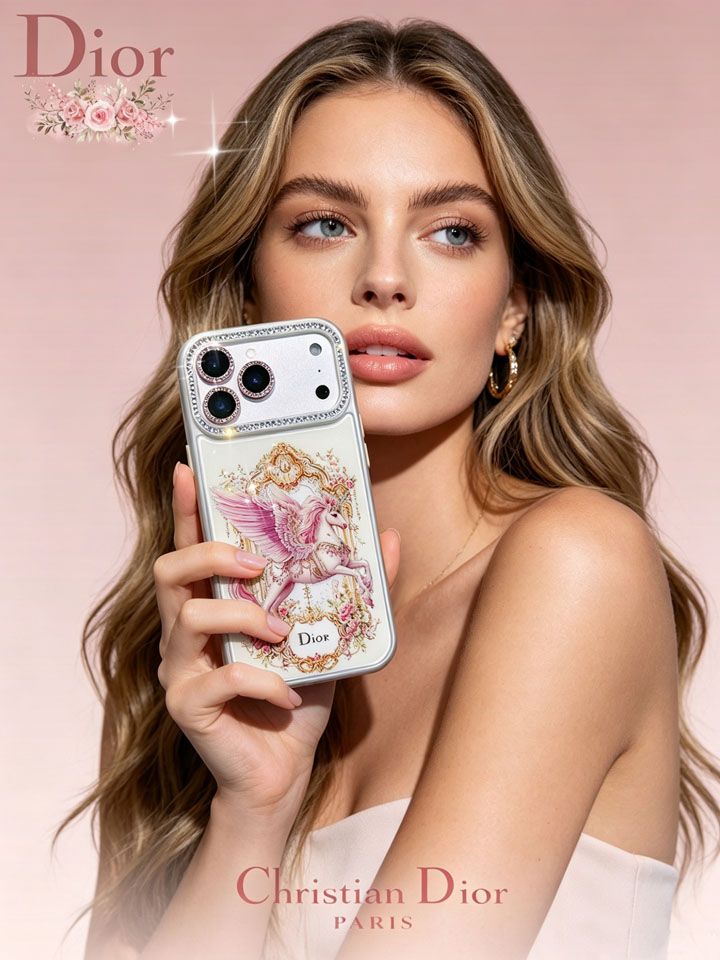 ディオール風ストリート芸能人覗き見防止iphone18ケースブランドDIORスマホケース