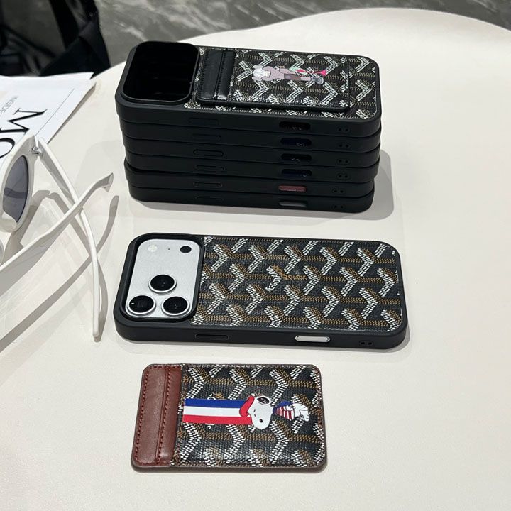 iphone16 pro max ケース Goyard風 安い ストリート