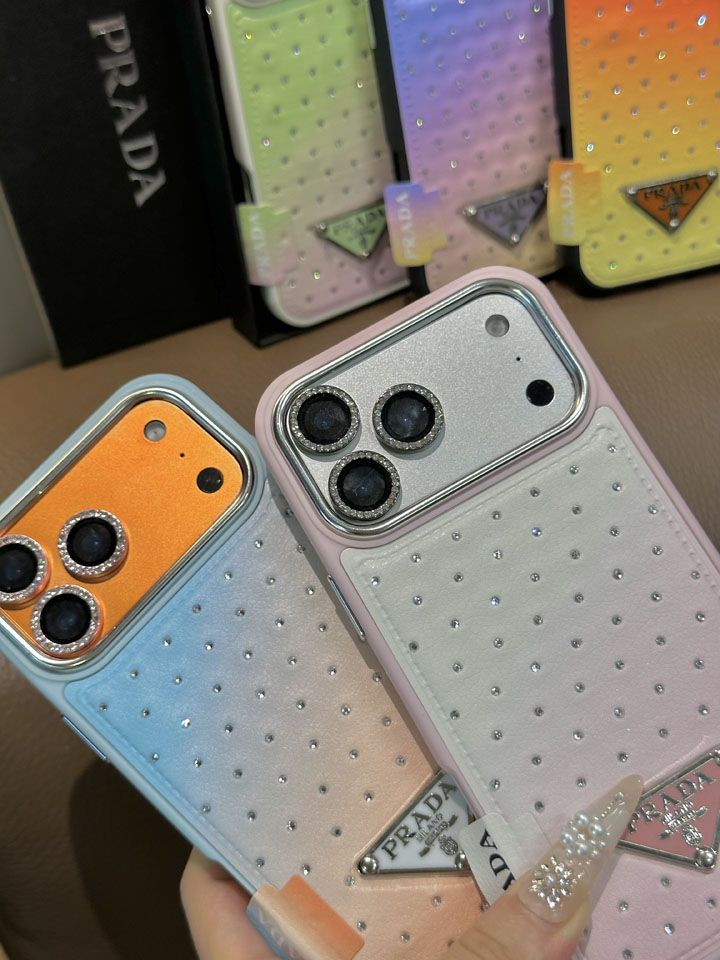 プラダ風おすすめ芸能人高品質iphone15ケースブランドPRADAスマホケース
